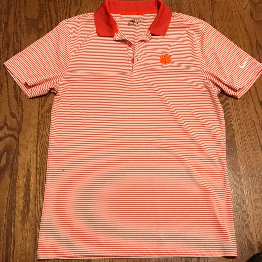 Nike Clemson team golf polo